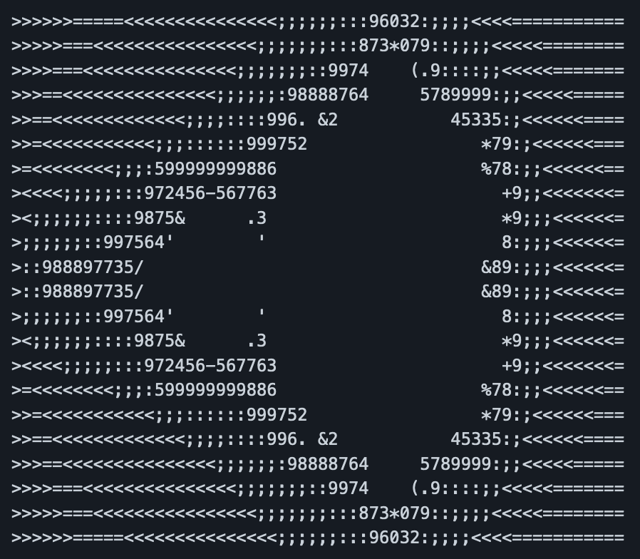 Console Mandelbrot in FORTH